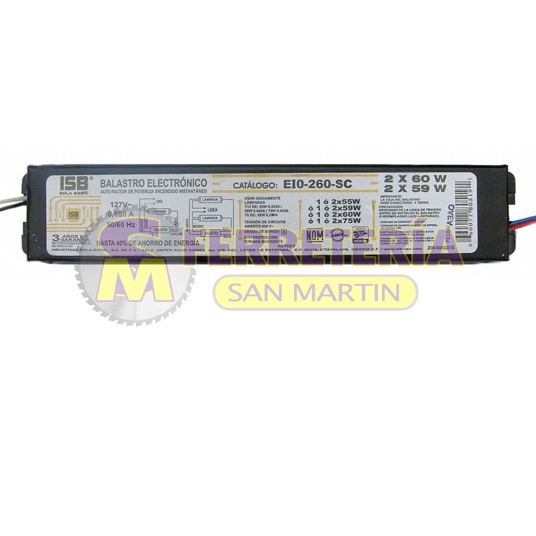 Balasta 12V Solabasic