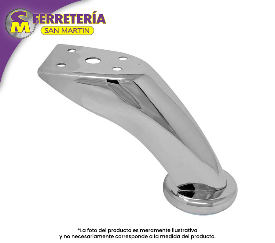 Pata Sillon 90Mm Hermex 49302