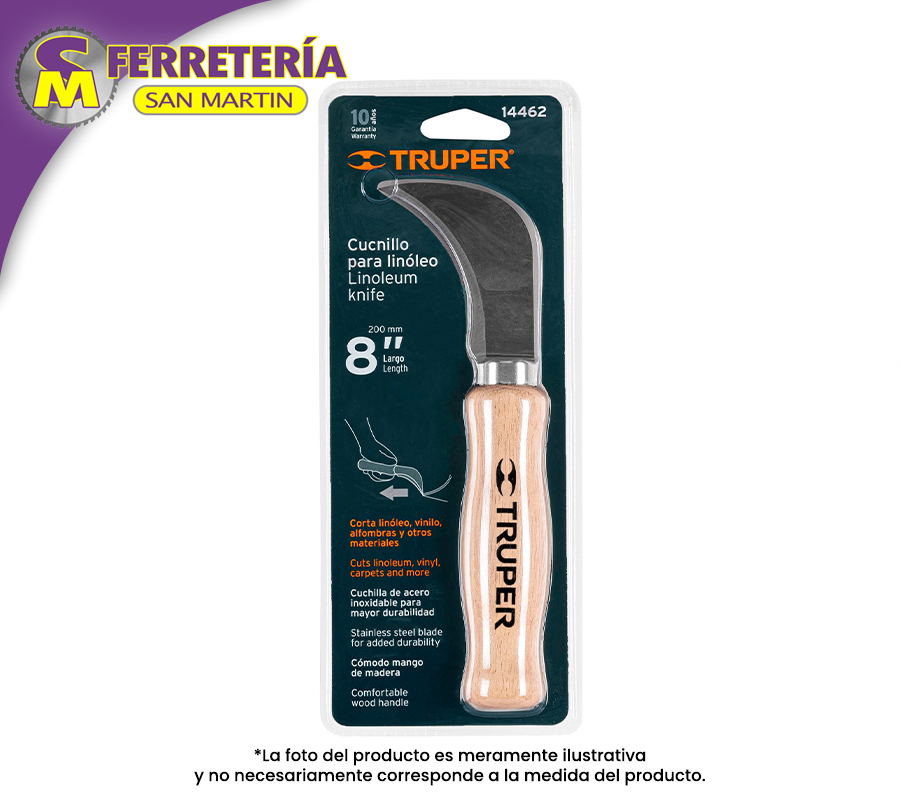 Cuchilla Linoleo Nl-8 14462(Truper)
